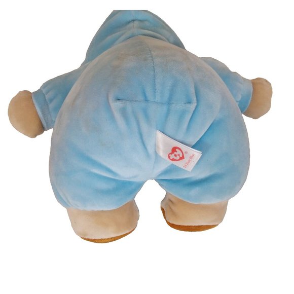 TY PLUFFIES Teddy Bear 10" Plush Stuffed Animal 2021 Handmade in China - Picture 8 of 10